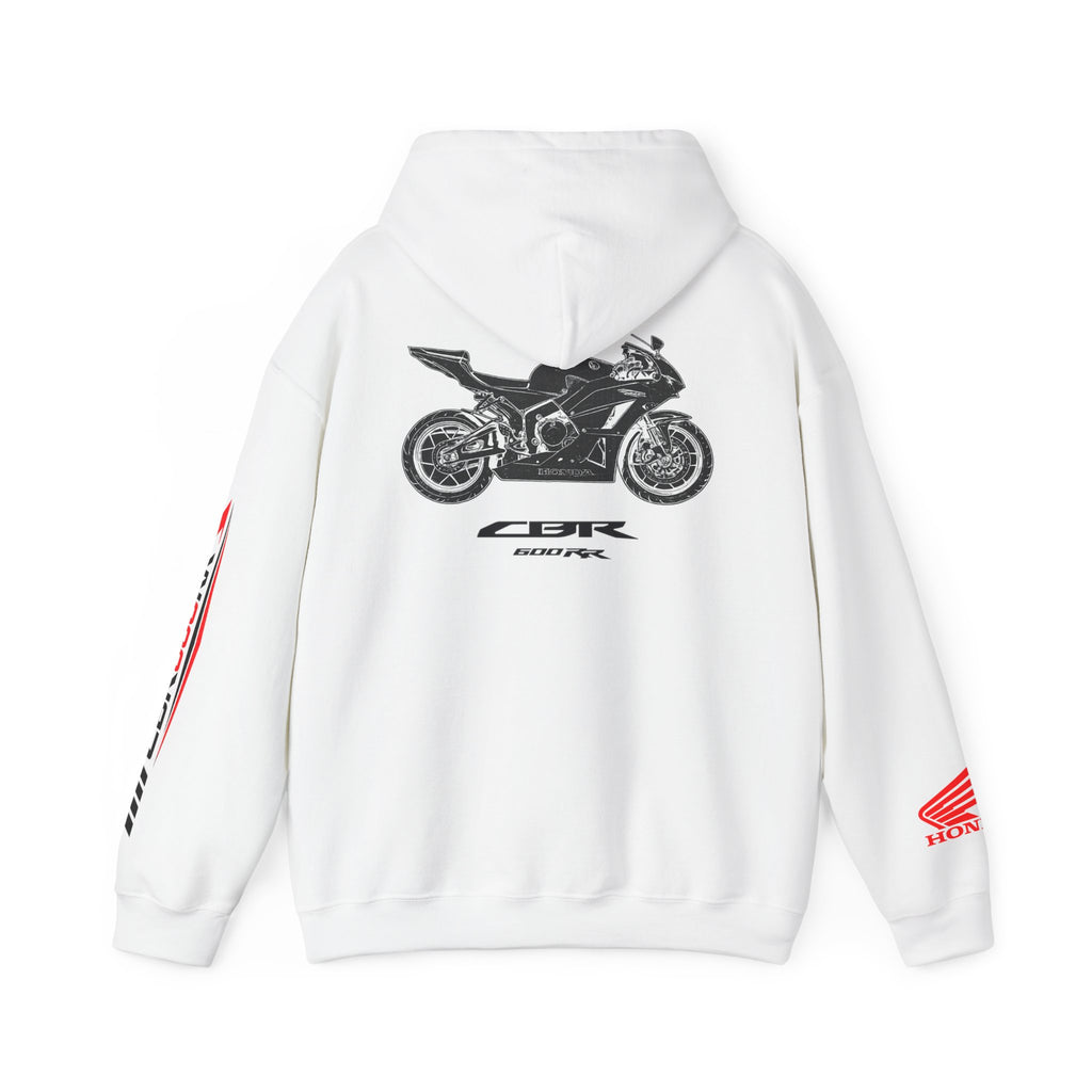 TorqueLine Honda CBR600RR Racer Edition Hoodie (White)