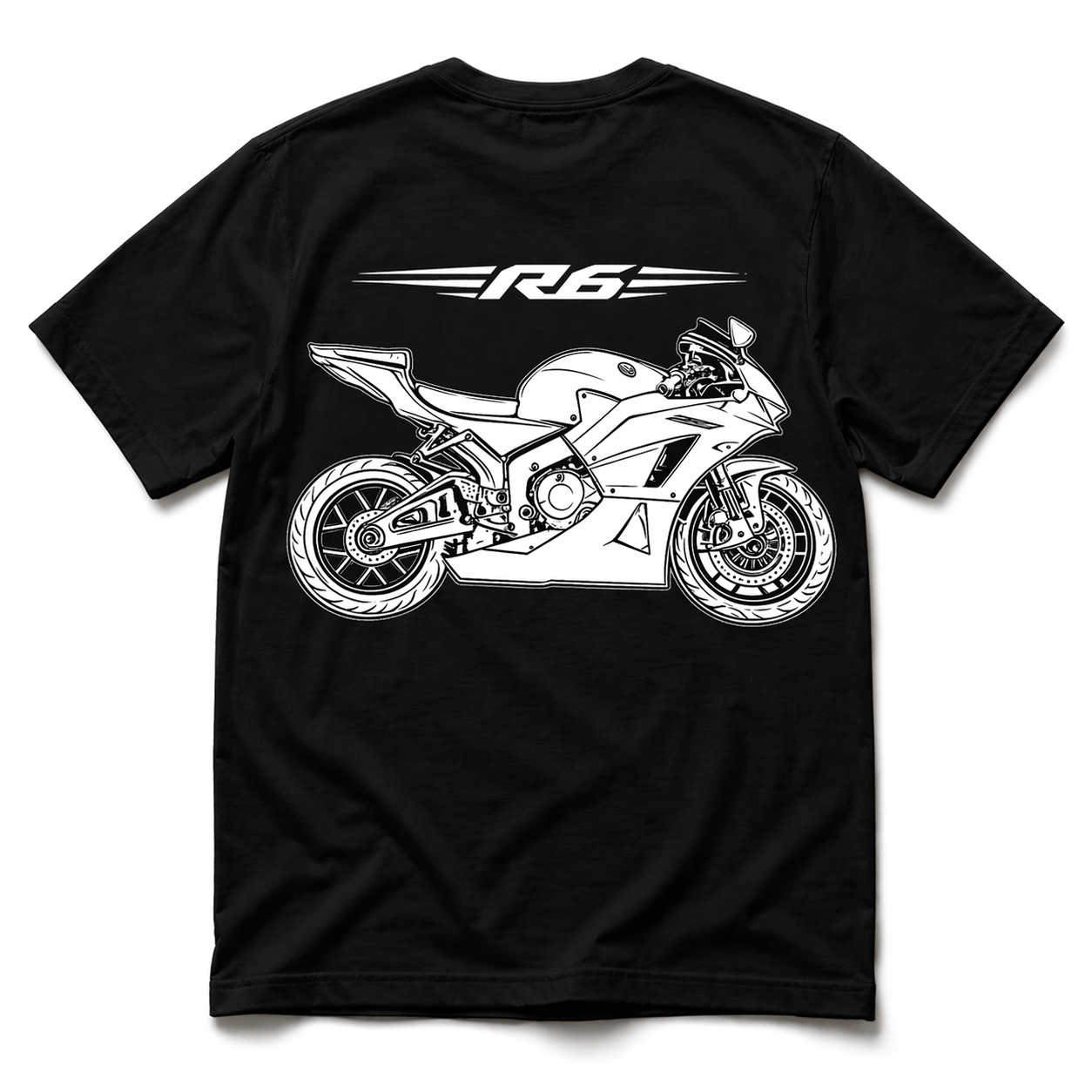 TorqueLine Yamaha R6 Racer Edition T-Shirt (Black)